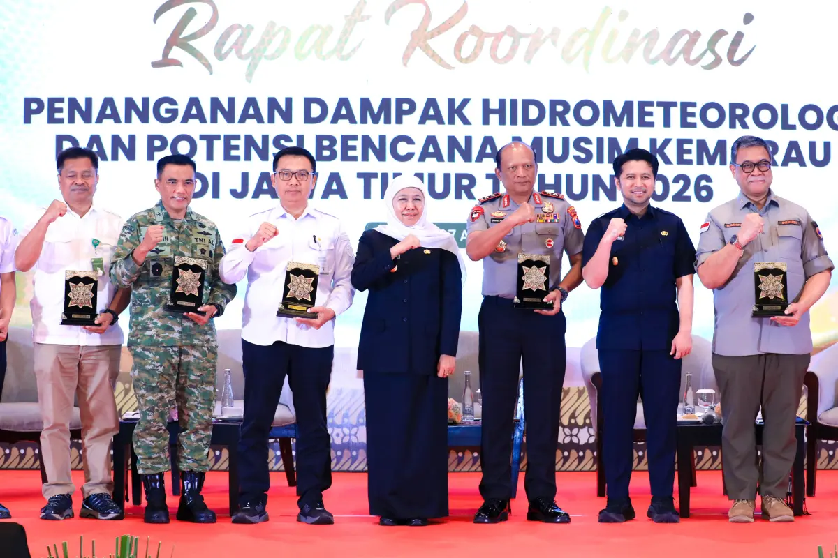 Antisipasi Kemarau Panjang 2026, Khofifah Minta Daerah Bergerak Sebelum Krisis Terjadi