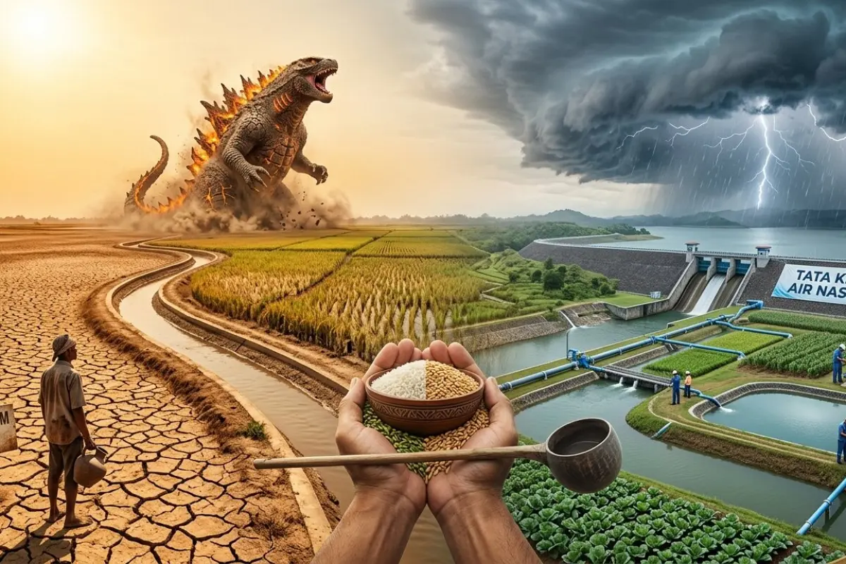 Tajuk Redaksi: Menakar Ancaman Godzilla, Kedaulatan Pangan di Tengah Anomali Iklim 2026