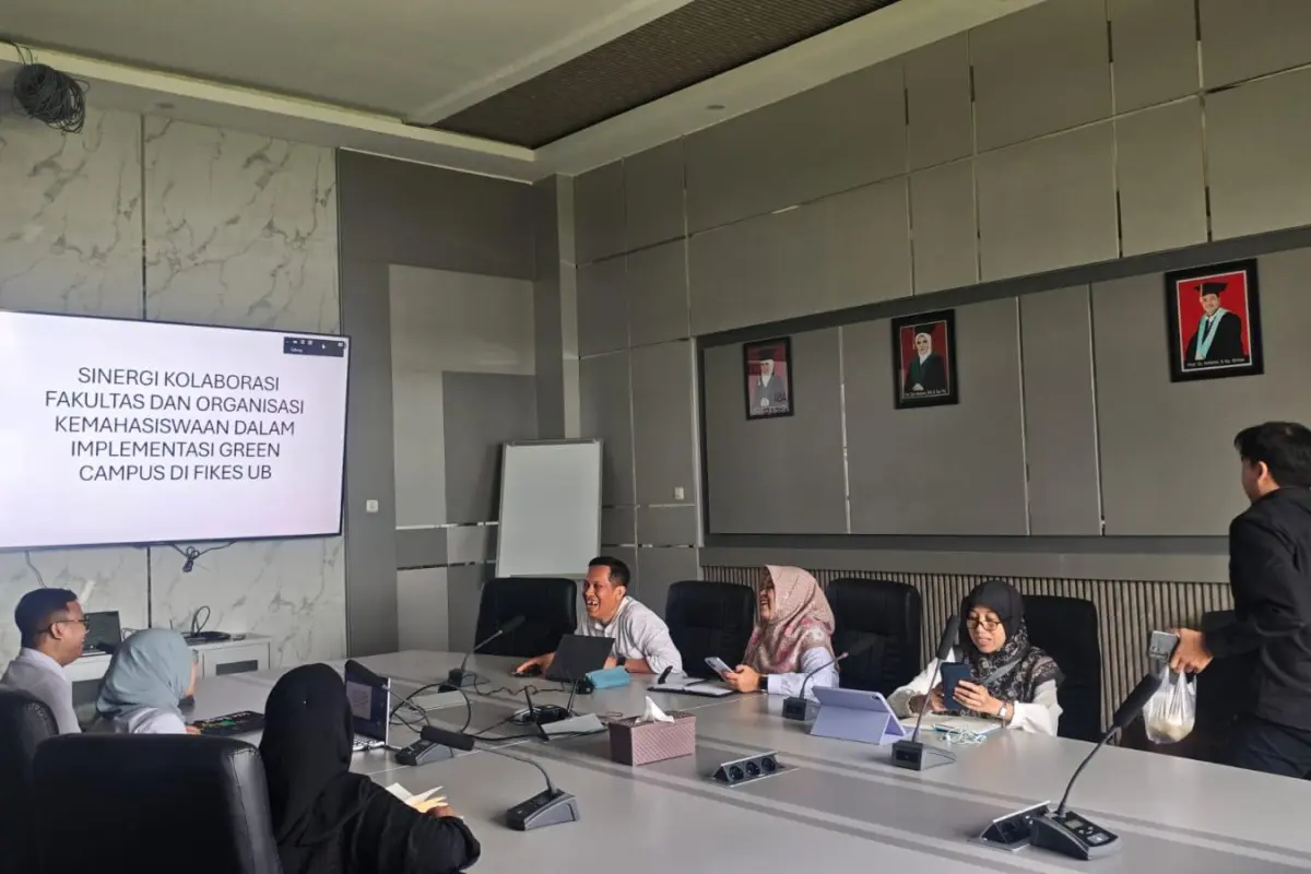 Fakultas Ilmu Kesehatan Universitas Brawijaya Malang Akan Buat Green Kampus
