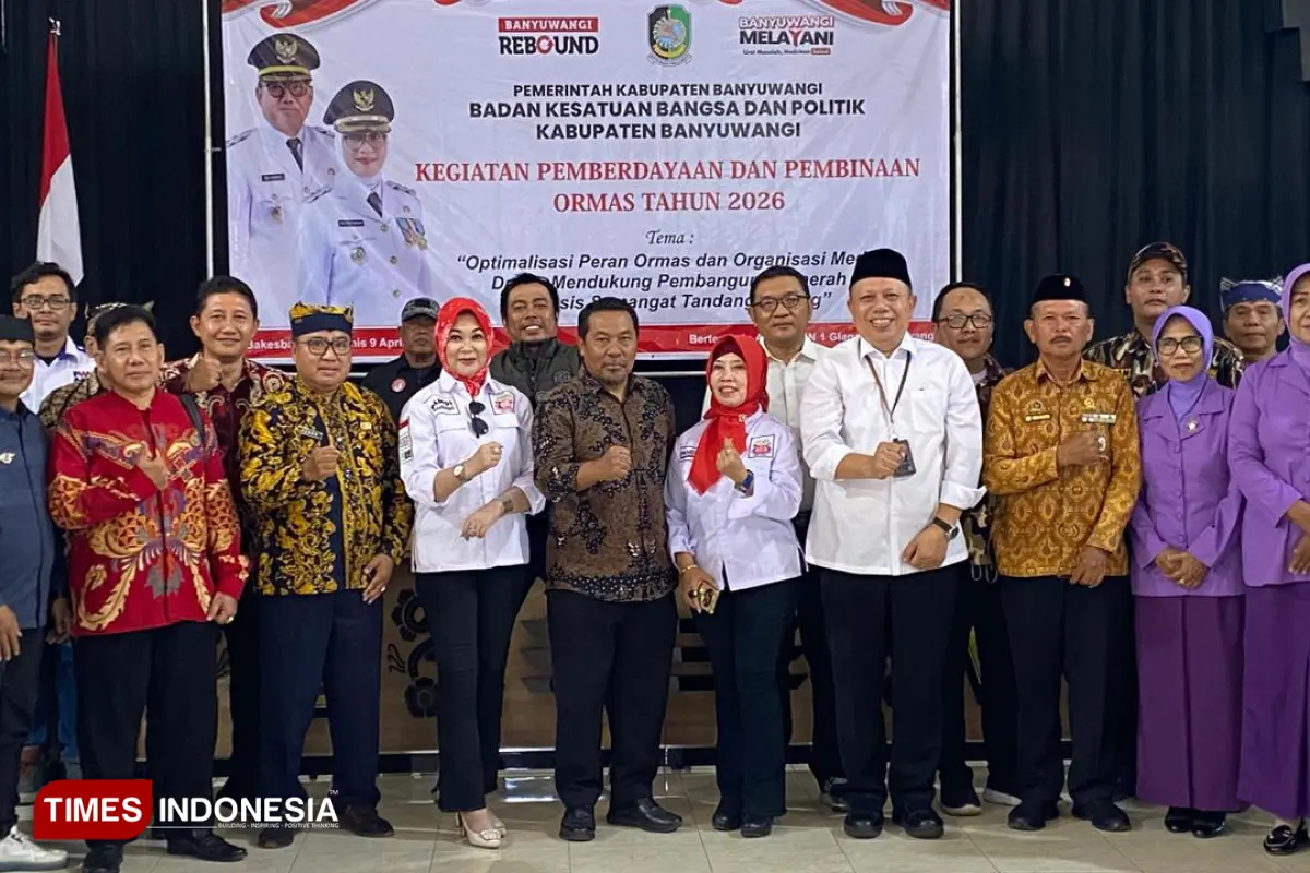 Bakesbangpol Banyuwangi Bakar Semangat ‘Tandang Bareng’ Peran Ormas dan Media