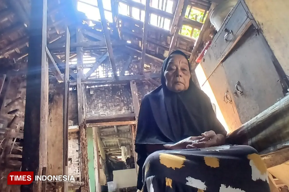 Hidup Sendiri di Rumah Tak Layak Huni, Lansia di Kota Banjar Butuh Bantuan