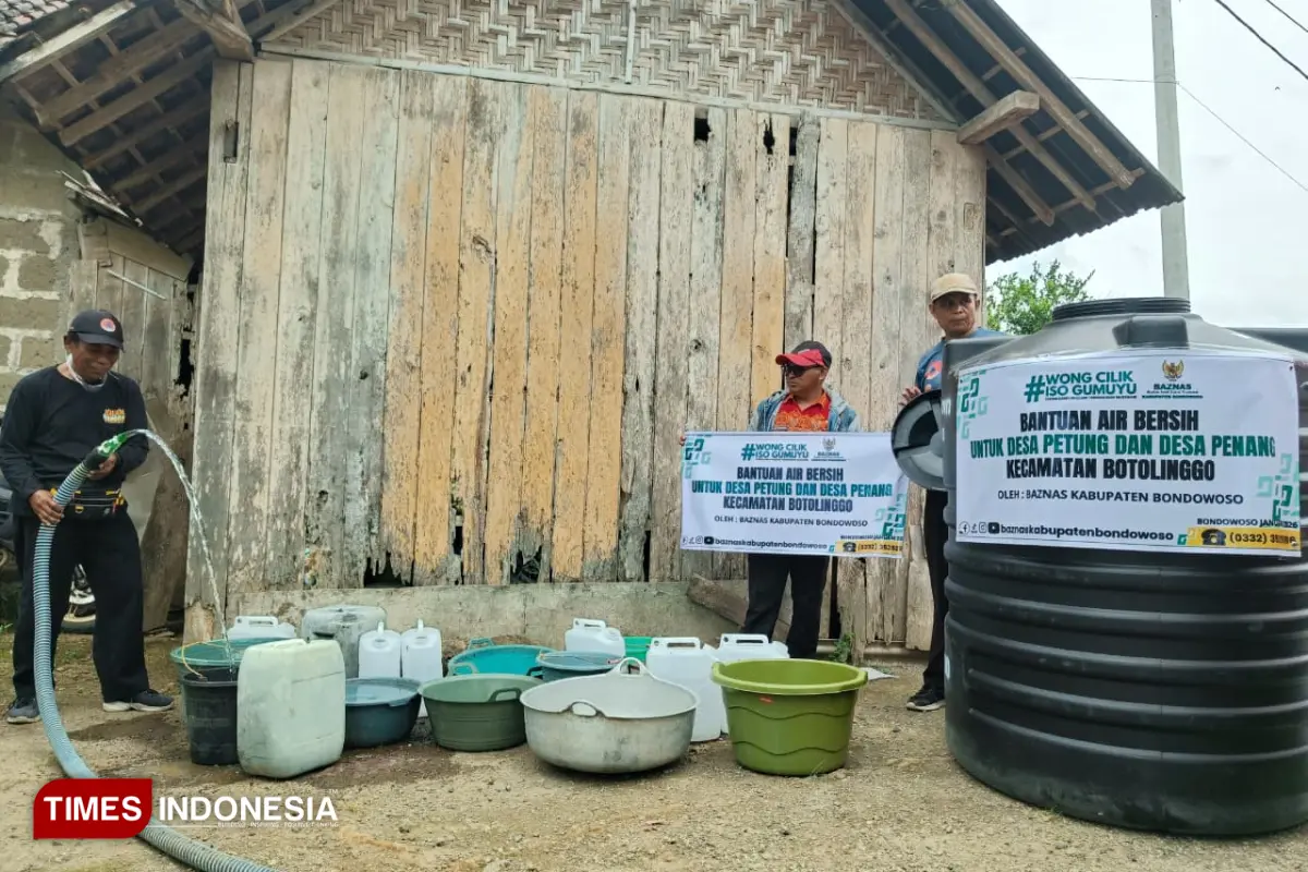 BPBD Petakan 20 Dusun Rawan Kekeringan, Antisipasi Krisis Air di Bondowoso Mulai Disiapkan