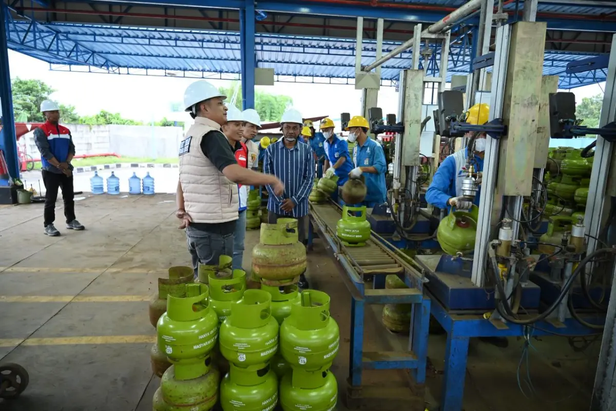 Polresta Banyuwangi Awasi Distribusi dan Stok Gas LPG di SPPBE