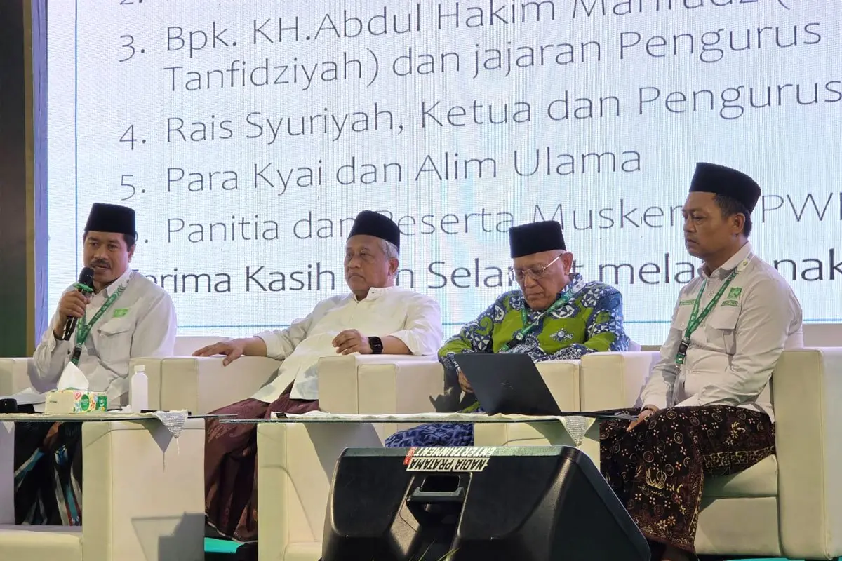 Muskerwil di Tuban, PWNU Jatim Ingatkan Pentingnya Tradisi Silaturahmi dan Qanun Asasi
