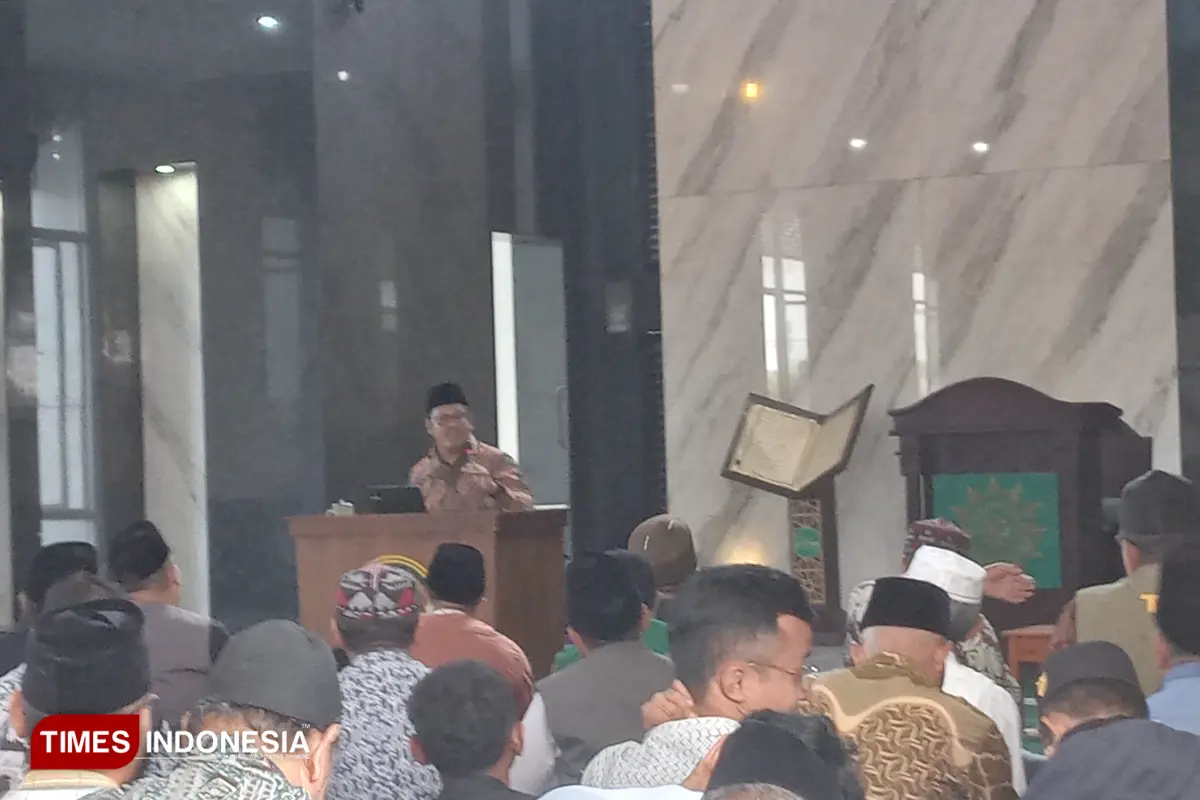 PCM Kepanjen Gelar Halal Bihalal, Nazarudin Malik Tekankan Kepedulian Sosial dan Tauhid