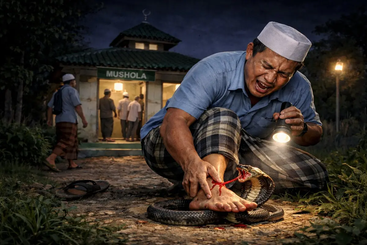 Warga Banyuwangi Kena Patok Kobra Hingga Dilarikan ke Rumah Sakit