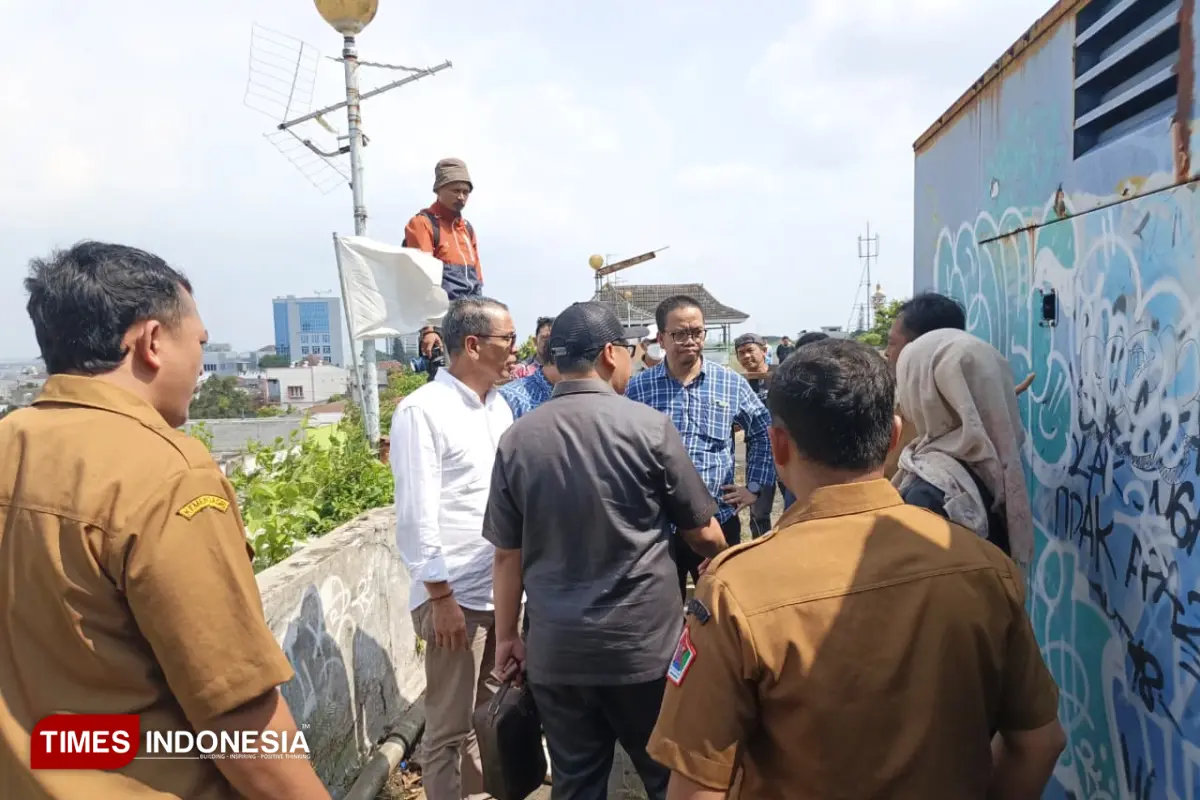 DPRD Kota Malang Desak Penanganan Cepat Retakan Tembok Pasar Besar