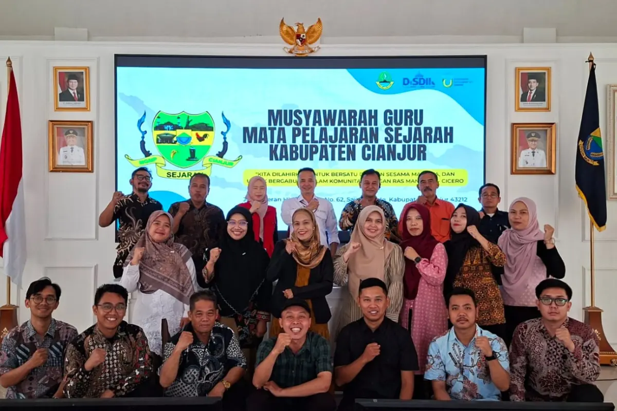 Gandeng Tenaga Ahli Bupati, MGMP Sejarah Cianjur Dorong Penguatan Wisata Edukasi