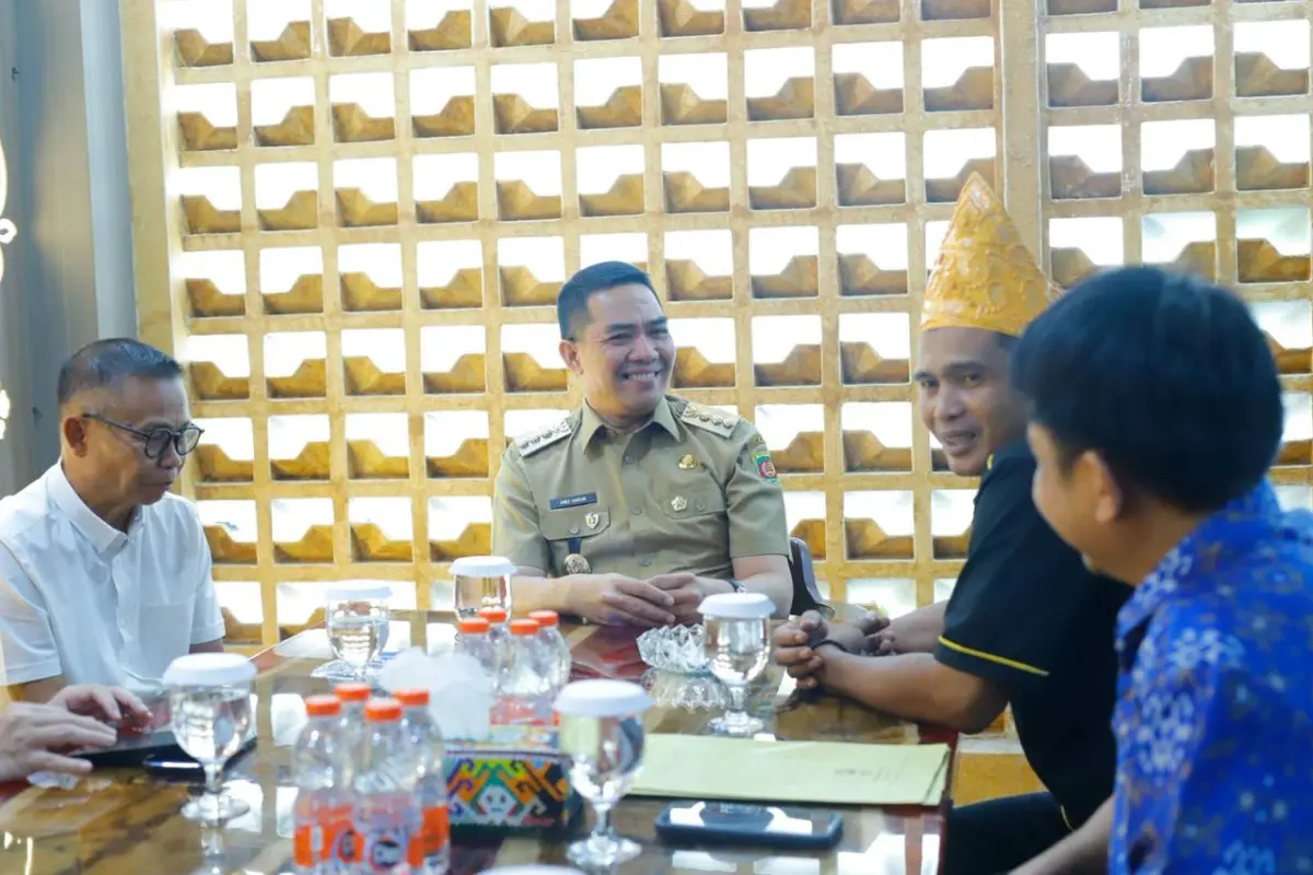 Buka Kolaborasi, Wali Kota Samarinda Andi Harun Terima Audiensi Laskar Banjar Borneo