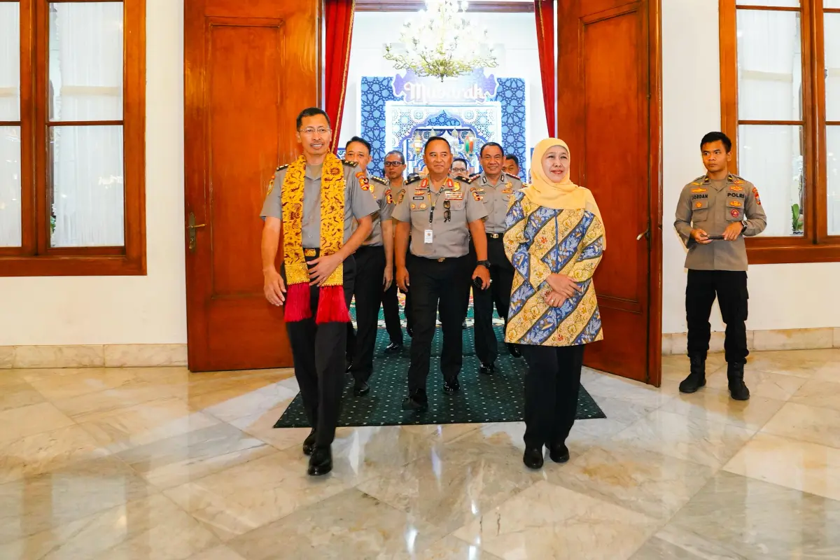 Sespimti Polri Belajar ke Jatim, Khofifah Paparkan Model Ketahanan Pangan