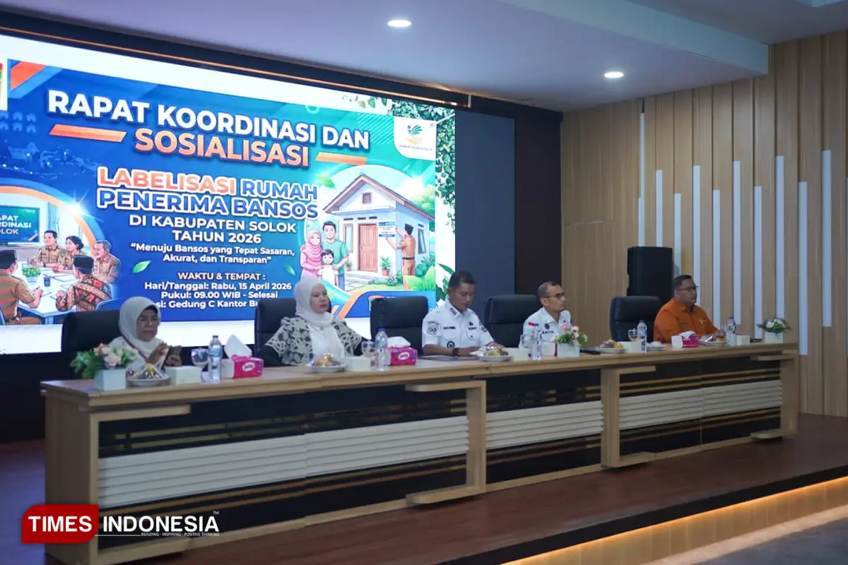 Bupati Solok Buka Rakor Labelisasi Rumah Bansos 2026 untuk Data Akurat dan Transparan