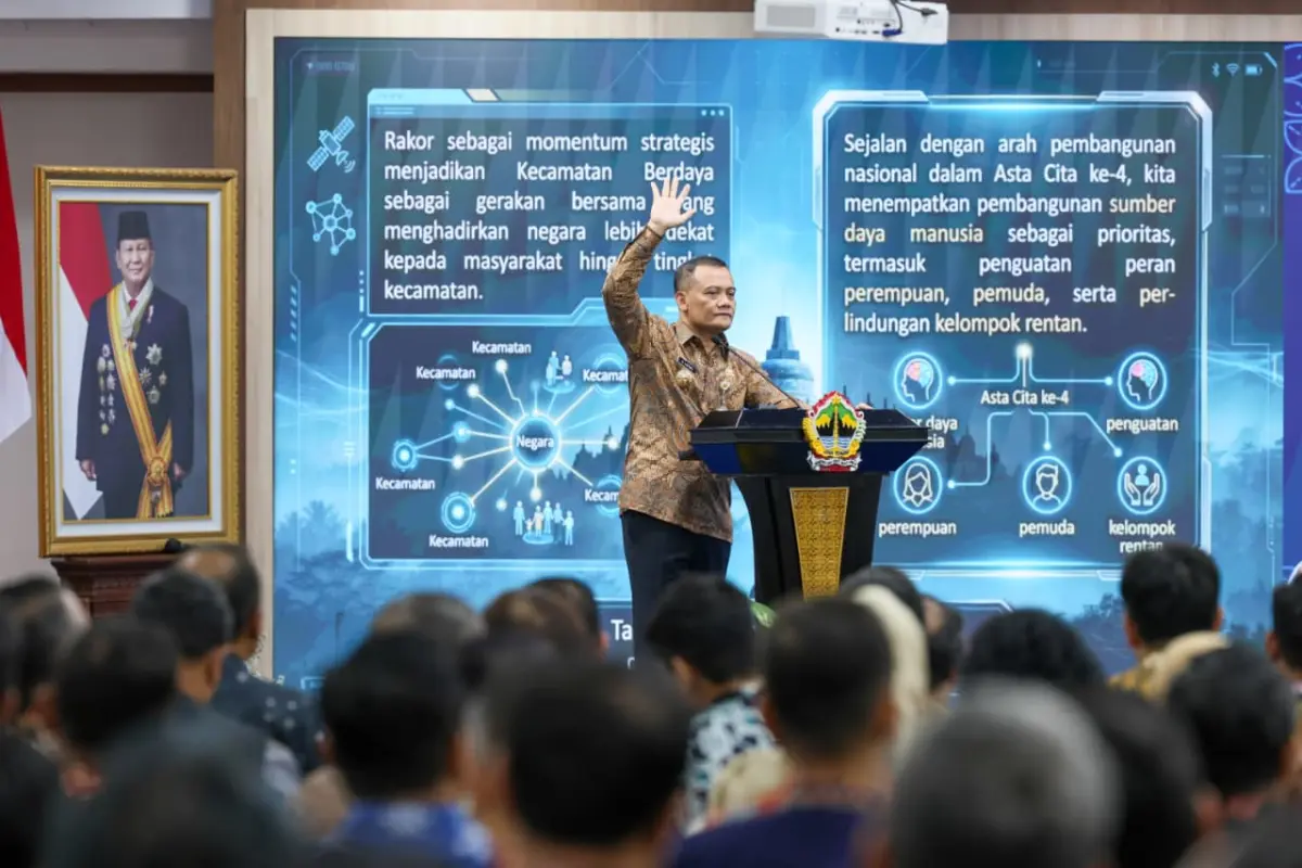 Percepat Program Kecamatan Berdaya, Gubernur Jateng Kumpulkan 576 Camat