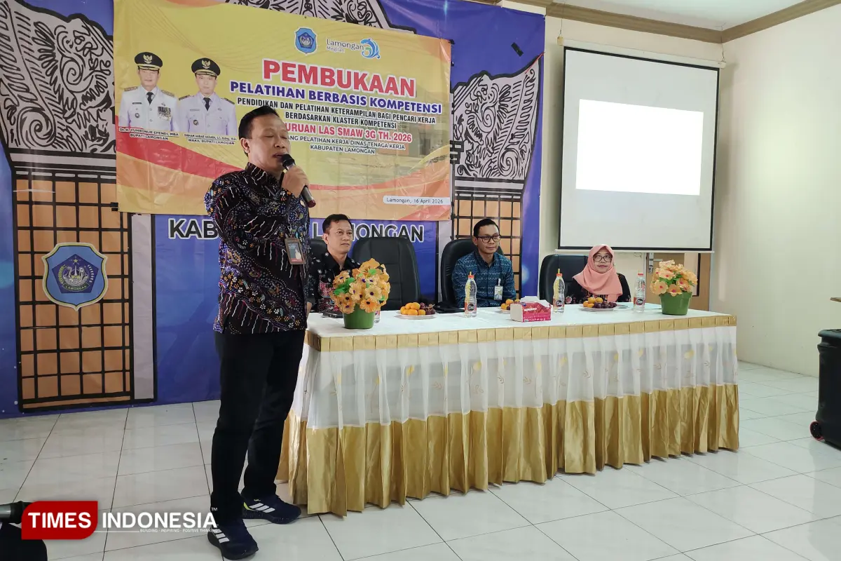 Pemkab Lamongan Gembleng Belasan Pemuda Jadi Ahli Las SMAW 3G