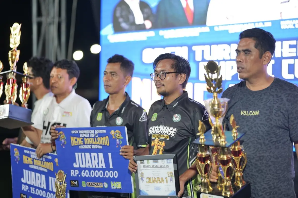 Turnamen Domino Bupati Cup II 2026 Sukses Besar Berkat Dukungan HGI, UMKM Raup Omzet Jutaan Rupiah Hanya dalam Semalam