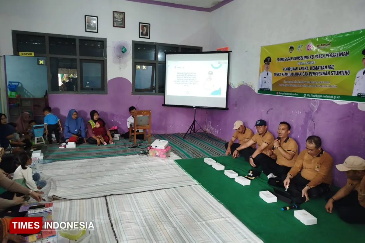 Wabup Madiun dr Purnomo Hadi memberikan arahan