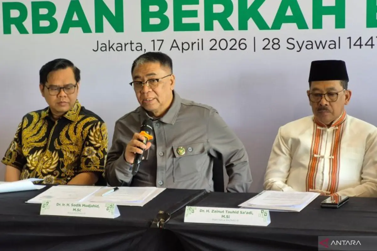 Baznas RI Buka Opsi Penyembelihan Dam Haji di Dalam Negeri
