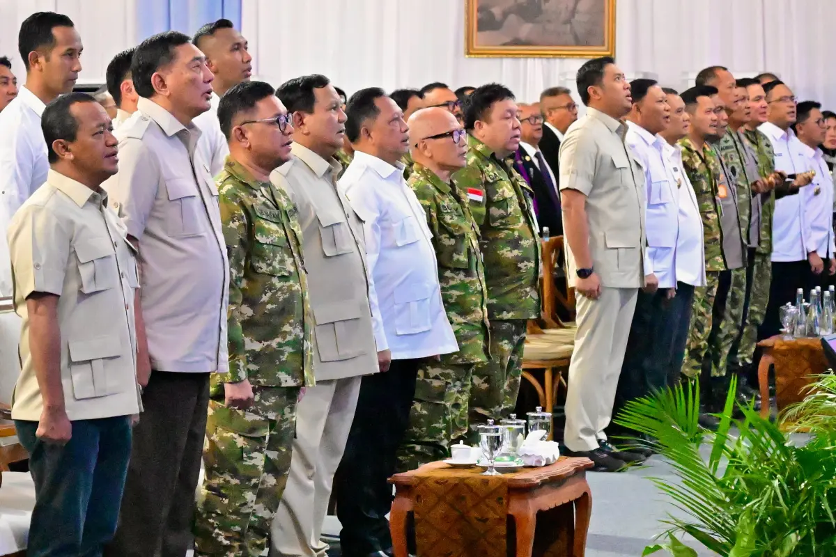 Gubernur Jateng Dampingi Presiden Prabowo di Retret Ketua DPRD se-Indonesia di Akmil Magelang