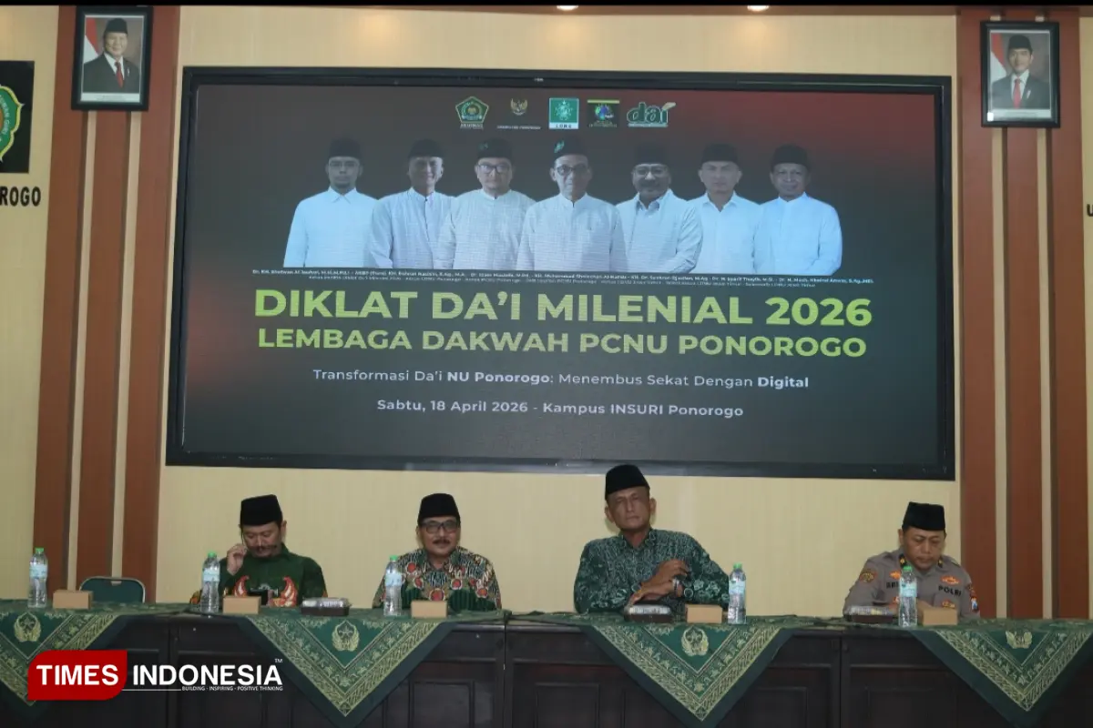 Diklat Dai Milenial LD PCNU Ponorogo Hadirkan Tokoh PWNU Jatim