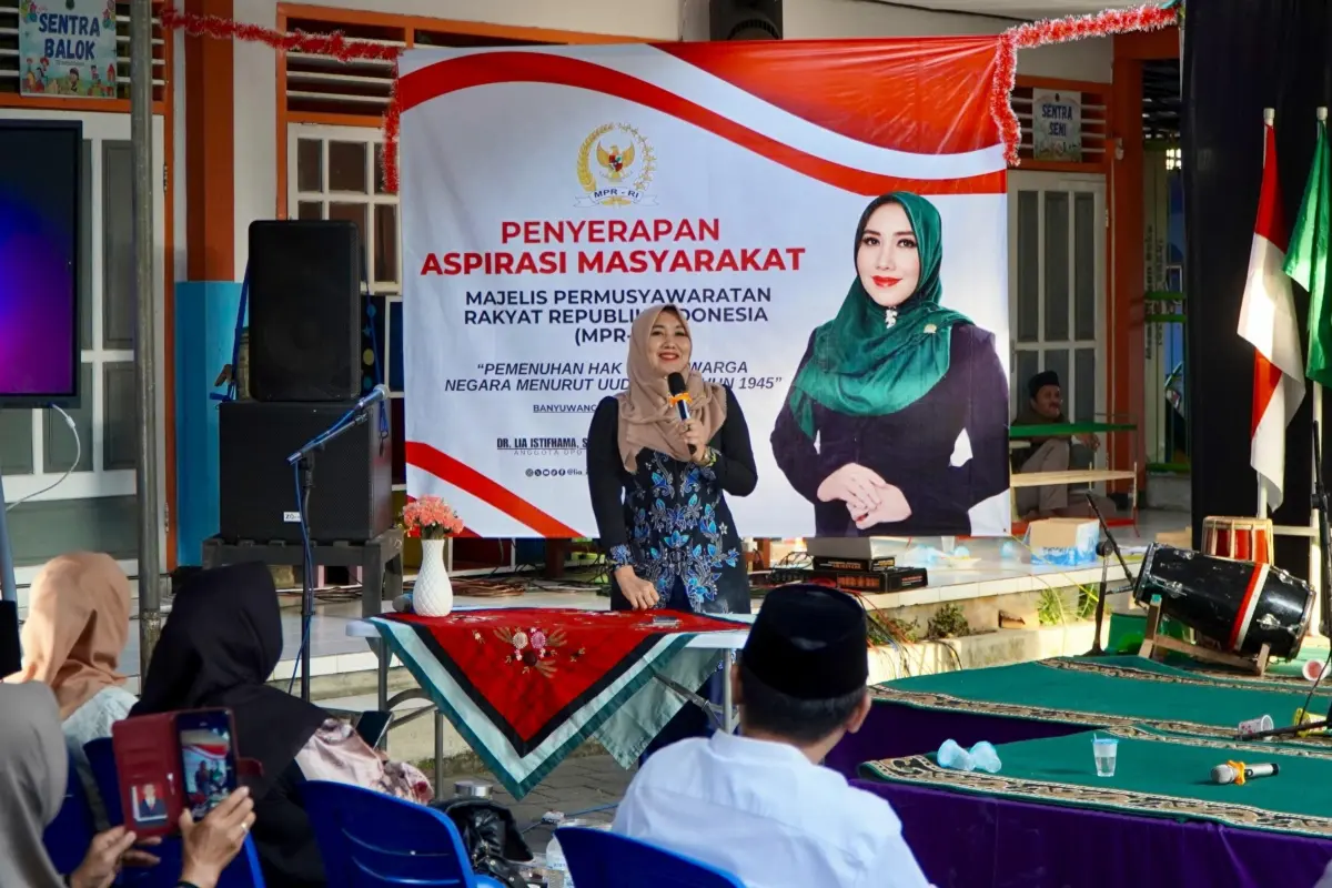 Serap Aspirasi di Banyuwangi, Ning Lia Suarakan Pemenuhan Hak Dasar Warga Negara