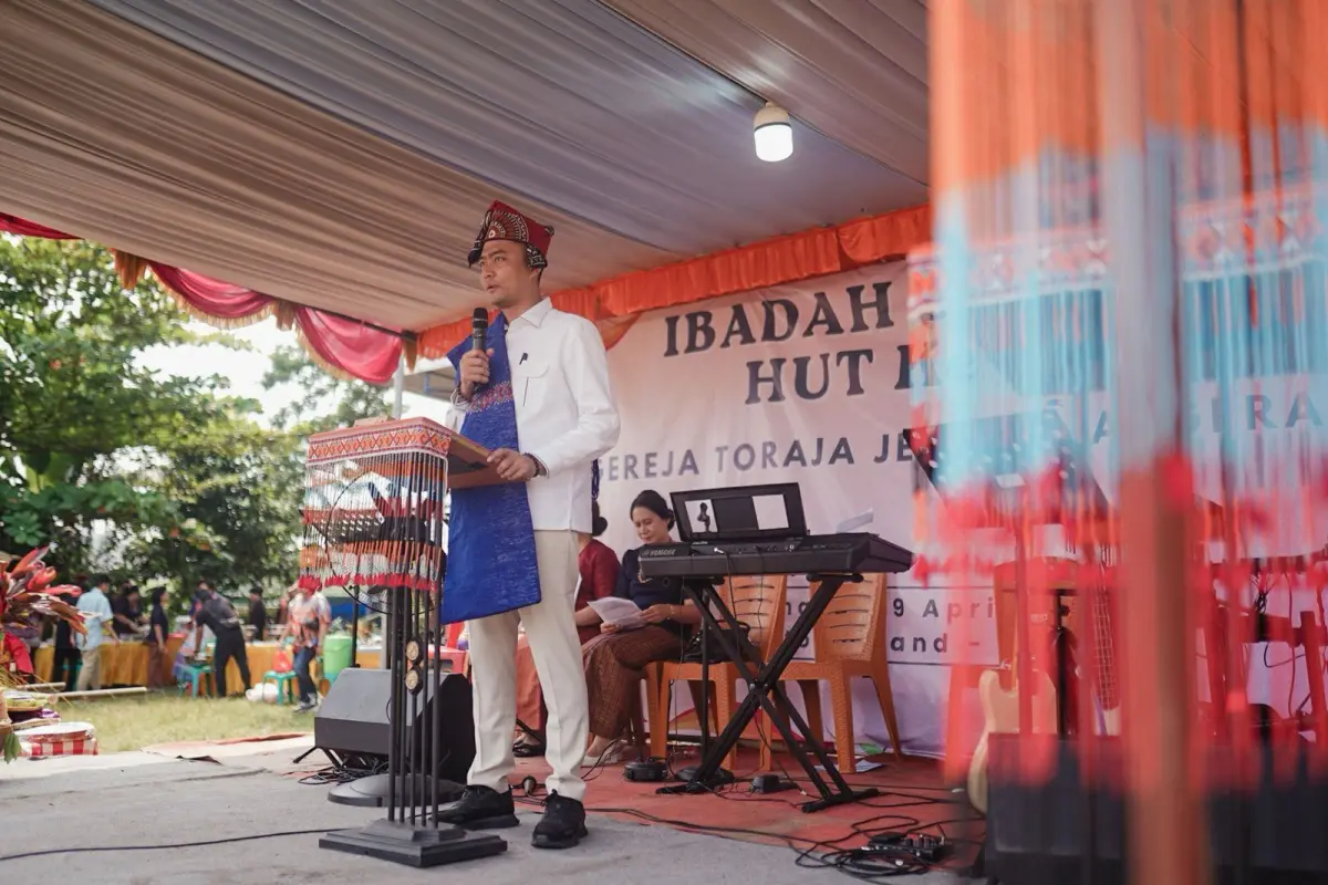 Staf Khusus Menag Hadiri Peresmian Kampung Kerukunan Toraja, di Tangerang Banten