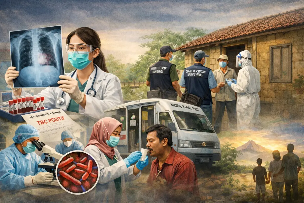 Ungkap Ribuan Kasus Positif, Dinkes Banyuwangi Perkuat Deteksi Dini Menuju Eliminasi TBC 2030