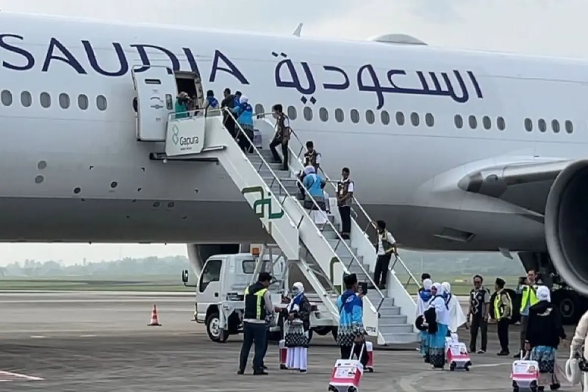 Kloter Pertama Haji Embarkasi Palembang Alami Keterlambatan Berangkat