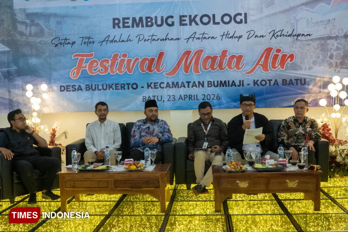 Rembug Ekologi di Kota Batu Dorong Pelestarian Sumber Air Berkelanjutan