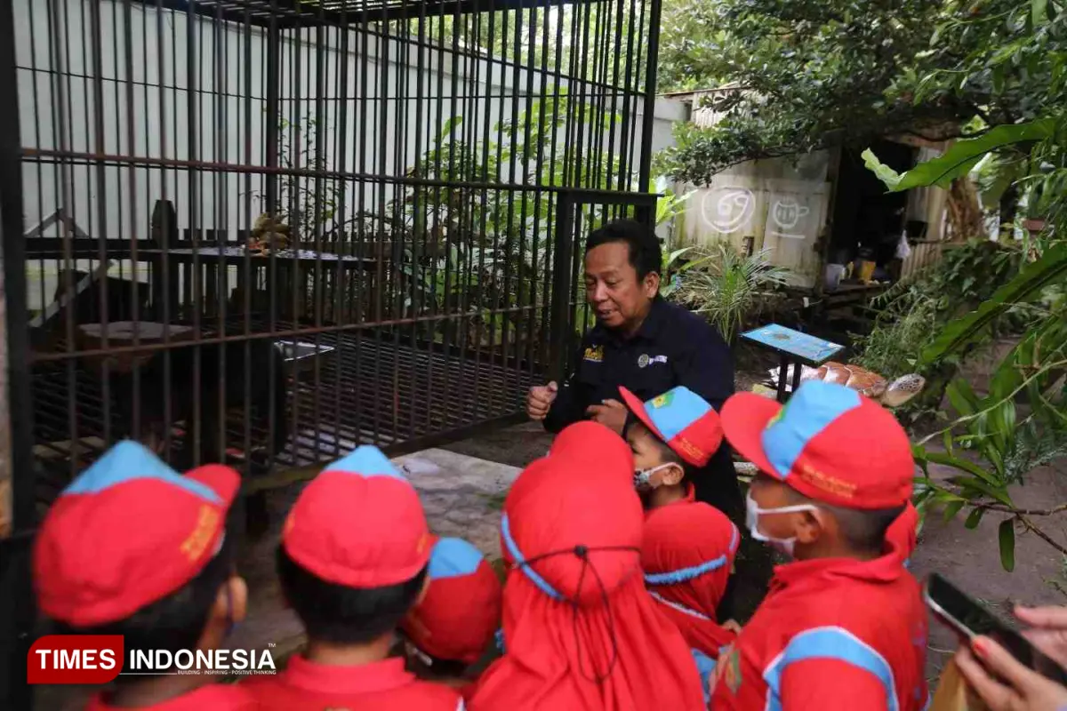 Tak Ada Kebun Binatang, Kandang Transit BKSDA Kalteng Jadi Destinasi Favorit Edukasi Satwa