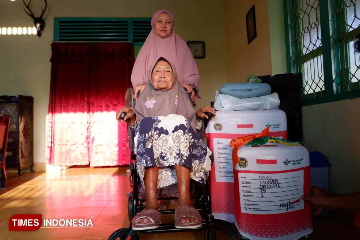 Jemaah Haji Tertua Pacitan, Sukarti Siap Tunaikan Rukun Islam Kelima di Usia 86 Tahun