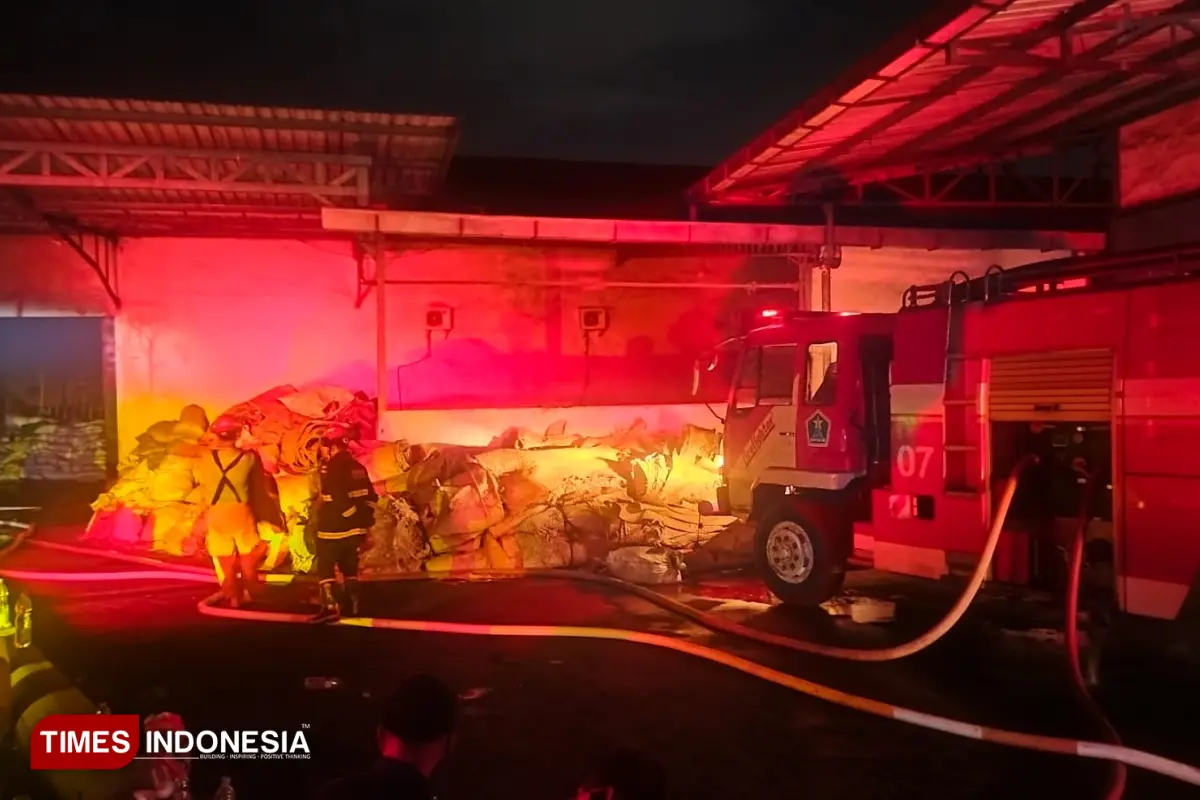 Penyebab Kebakaran Gudang Rokok di Buring Malang Diduga Akibat Korsleting Listrik