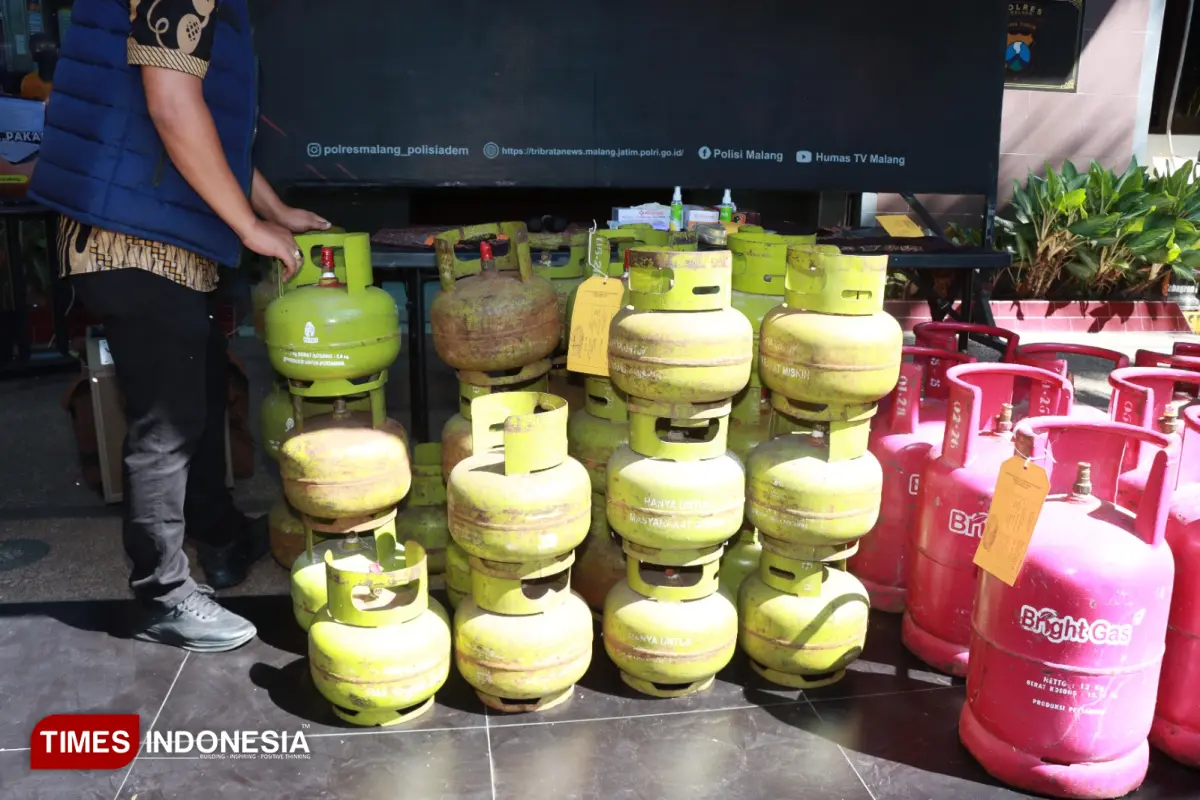 Tabung Gas Ungu Isi Epiji 3 Kg Ditemukan di Malang, Disperindag Pantau Distributor