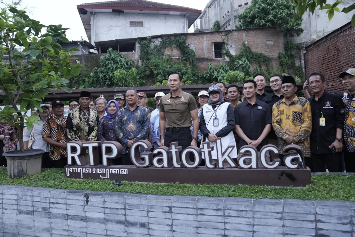 AHY Apresiasi Penataan Kawasan Kumuh dan Pengelolaan Sampah Terpadu di Sleman