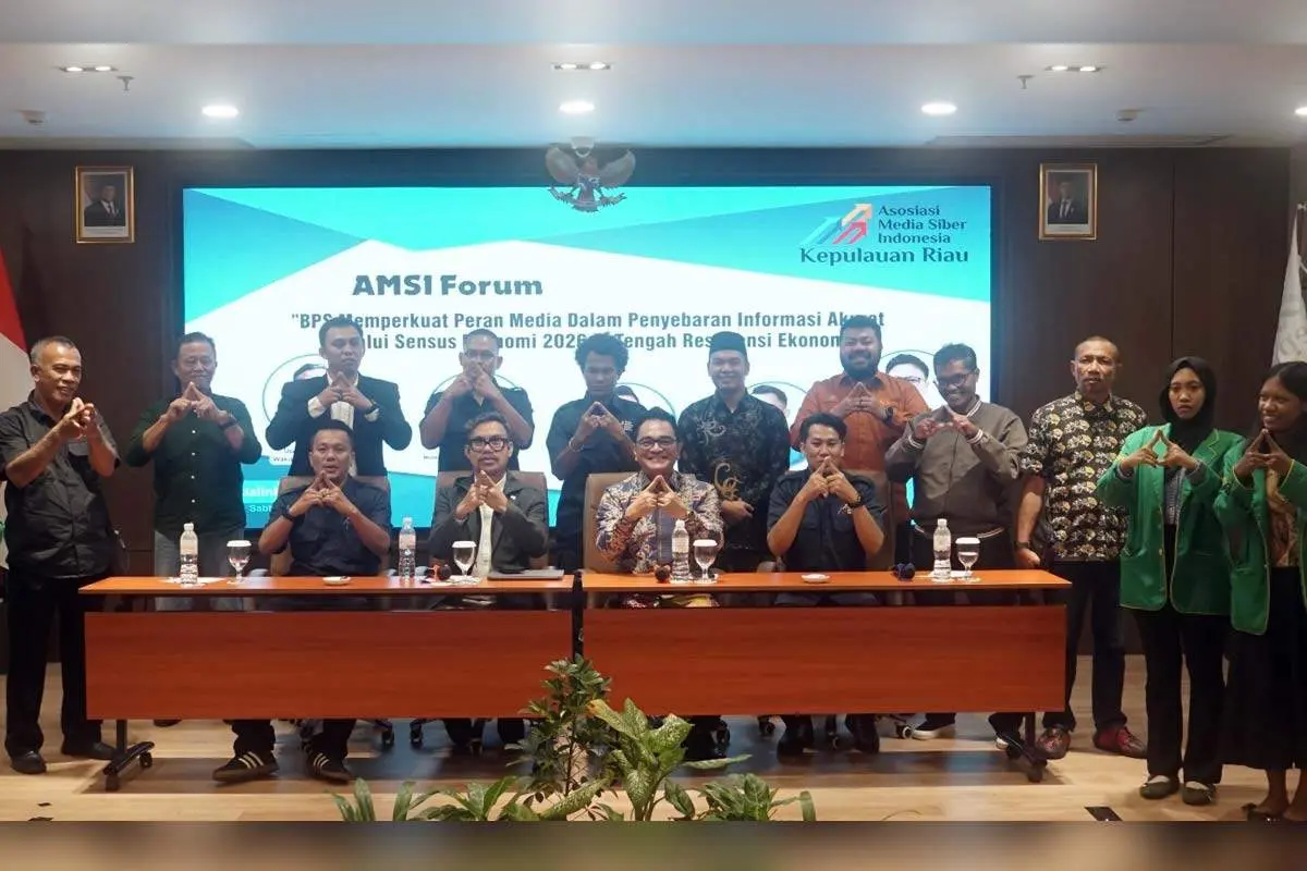 AMSI dan BPS Perkuat Sinergi Media Jelang Sensus Ekonomi 2026 di Tengah Tekanan Global