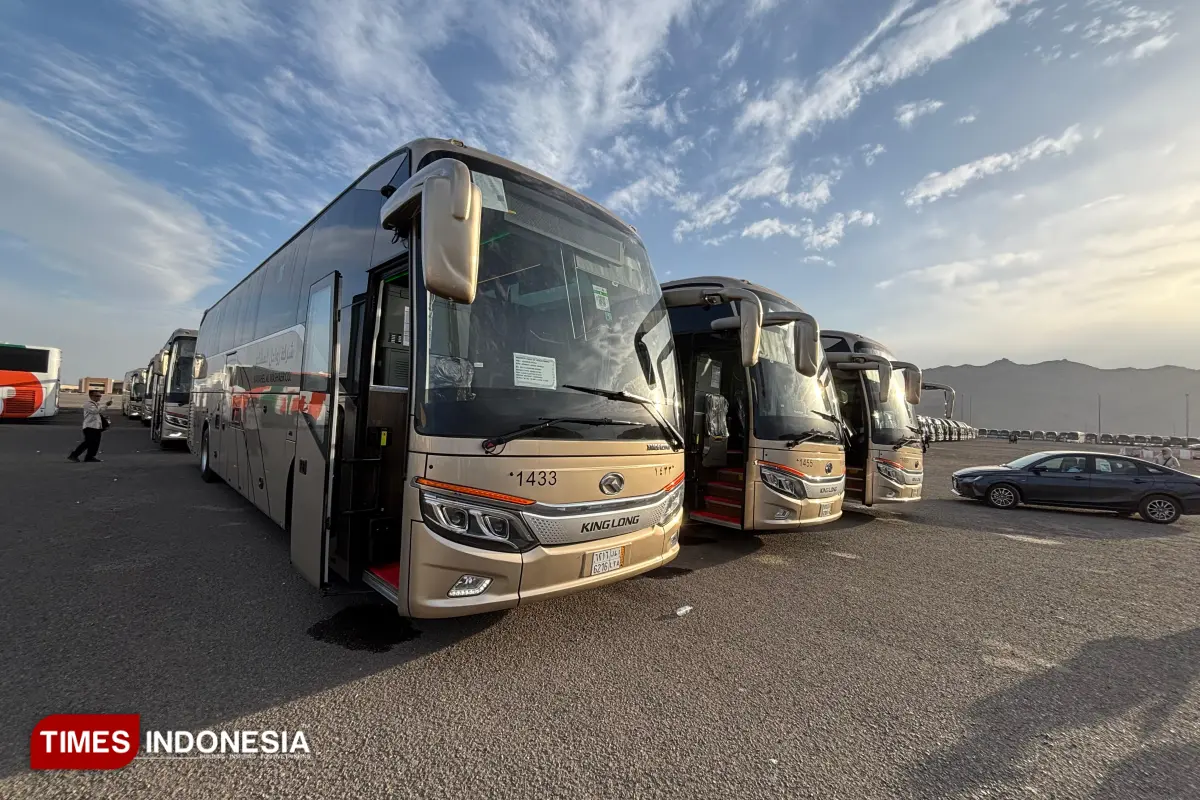 100 Armada Bus Baru Disiapkan Layani Jemaah Haji Indonesia