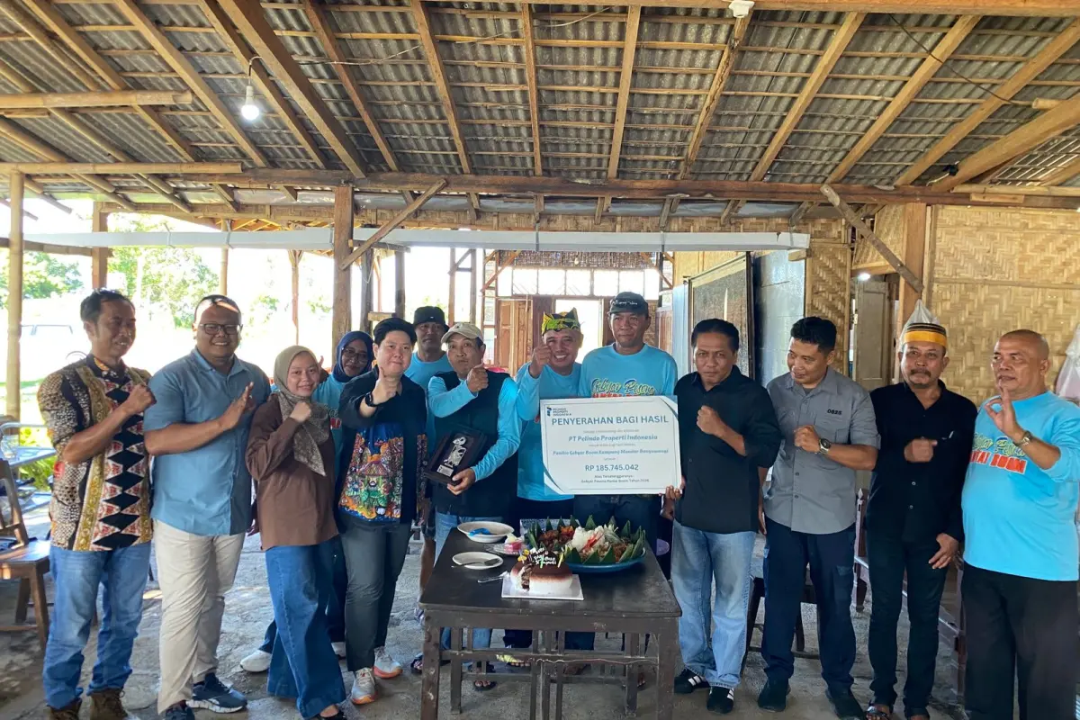 Gebyar Pesona Pantai Boom 2026, PT PPI Salurkan Bagi Hasil Rp185 Juta ke Warga Kampung Mandar