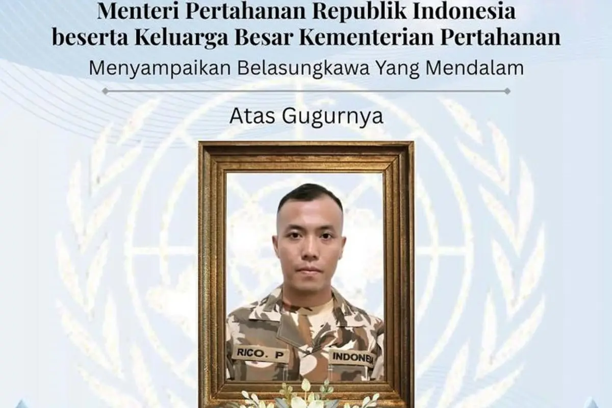 Jenazah Praka Rico Dipulangkan dari Beirut, TNI Pastikan Proses Berjalan