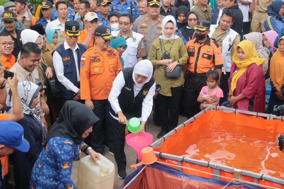 Gubernur Khofifah Ajak Masyarakat Siaga Hadapi Ancaman Kemarau Ekstrem