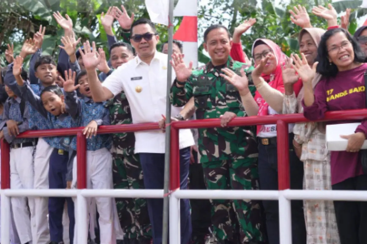 Jembatan Garuda Akhiri Isolasi Warga Handil Bakti, Mobilitas Kini Lebih Lancar
