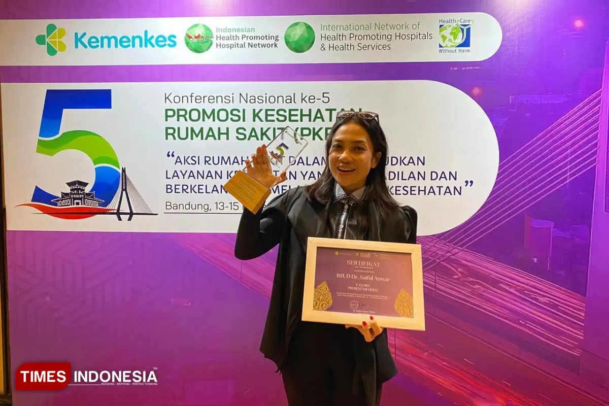Raih Kemenangan Promkes Pejuang PKRS Awards, Dr. dr. Dhelya Widasmara Torehkan Prestasi Nasional