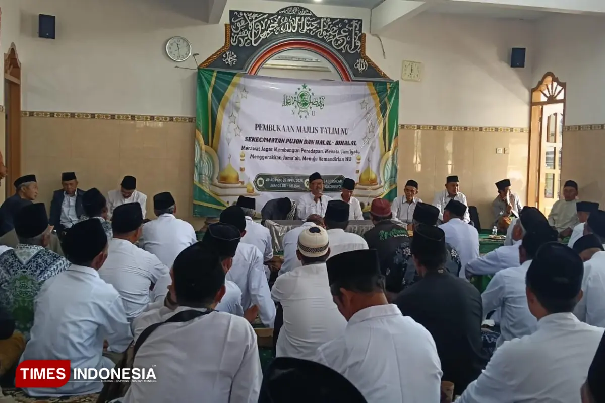 Majelis Ta’lim Pujon Menggema: Merawat Ukhuwah, Menguatkan Khidmah Nahdlatul Ulama’