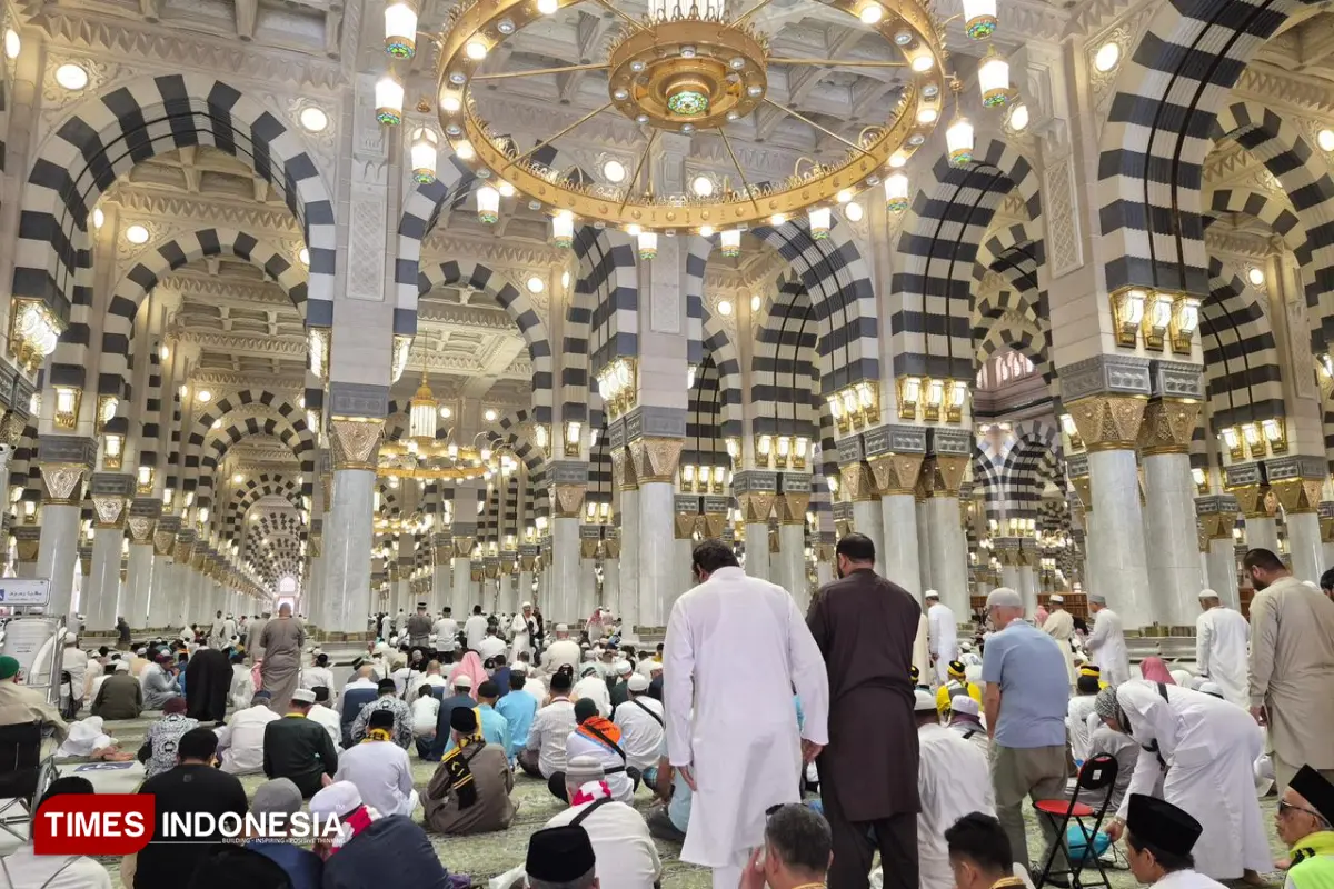 Jemaah Haji Diminta Patuhi Aturan di Masjid Nabawi