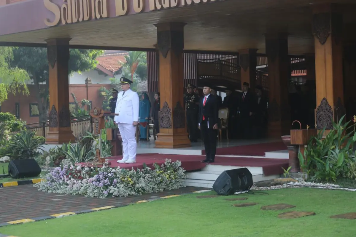 Upacara Hari Otonomi Daerah Ke-30, Wawali Kota Mojokerto: Sinergi Pusat-Daerah Penting
