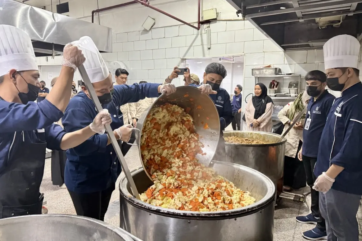 Layani 8.000 Jemaah Haji, Astoneast Catering Madinah Dikelola Orang Indonesia