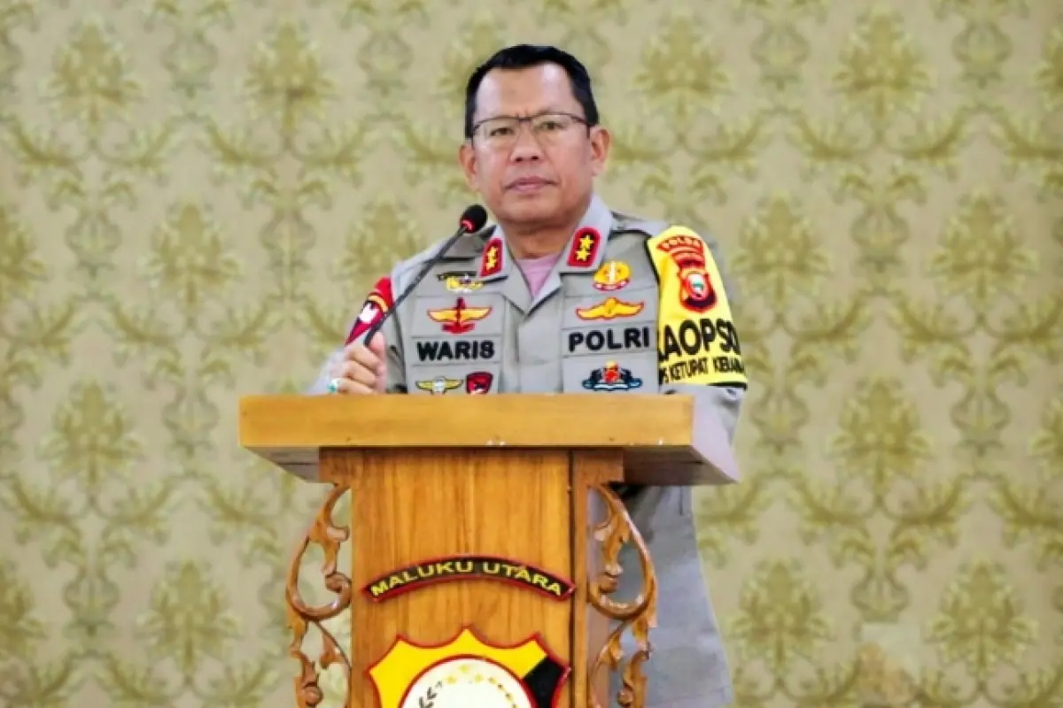 Irjen Pol Waris Agono Resmi Selesaikan Masa Bakti Sebagai Kapolda Malut