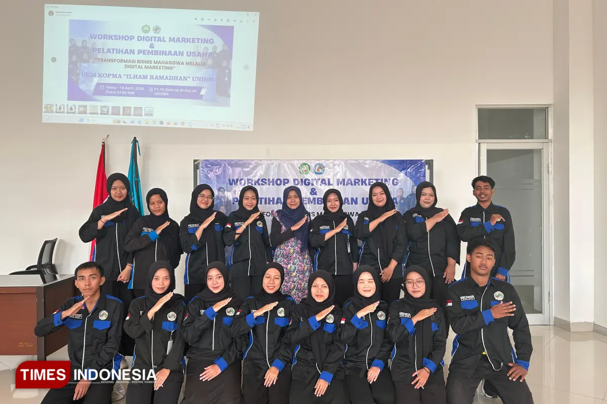 Workshop Digital Marketing dan Pelatihan Pembinaan Usaha UKM KOPMA Ilham Ramadhan UNISMA 2026