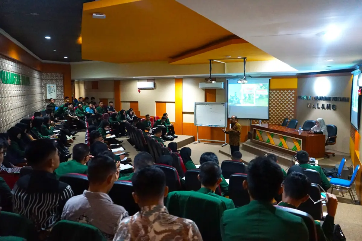 Tumbuhkan Kesadaran K3, Polbangtan Malang Gelar Kuliah Tamu Manajemen Risiko