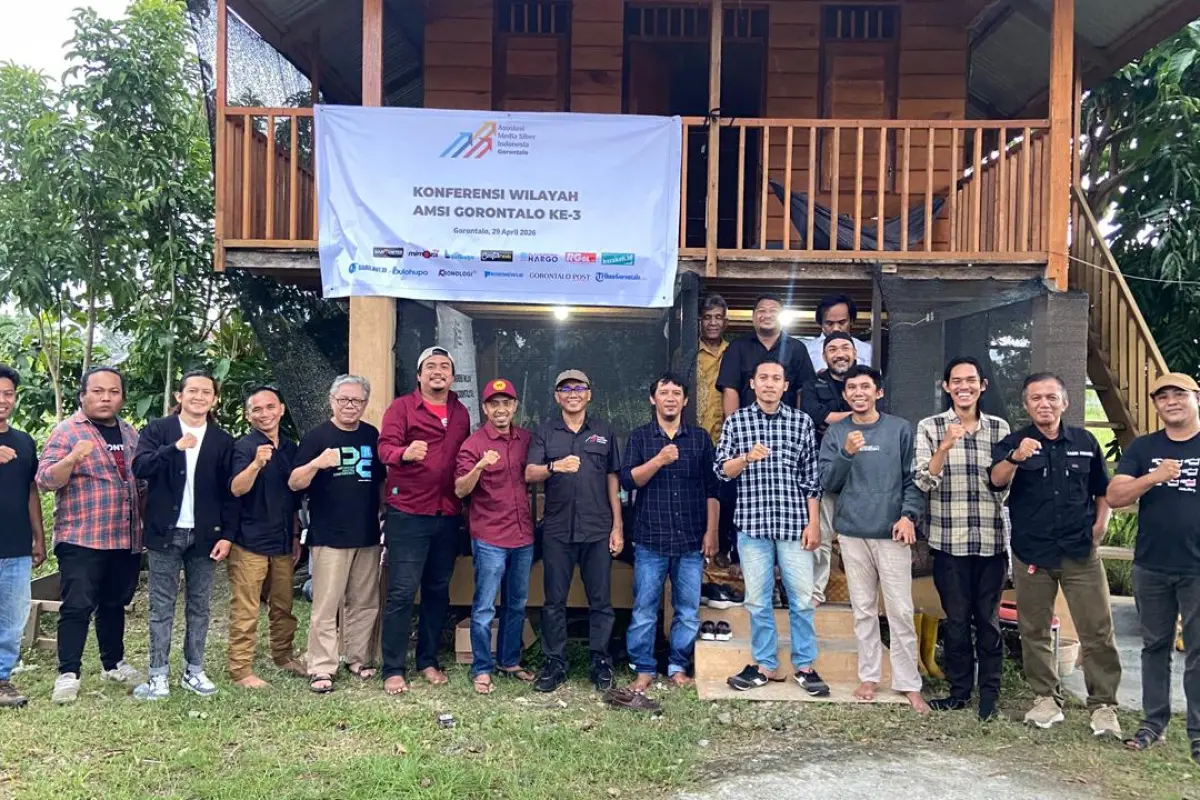 Melki Gani dan Fajri Kidjab Pimpin AMSI Gorontalo Periode 2026-2030