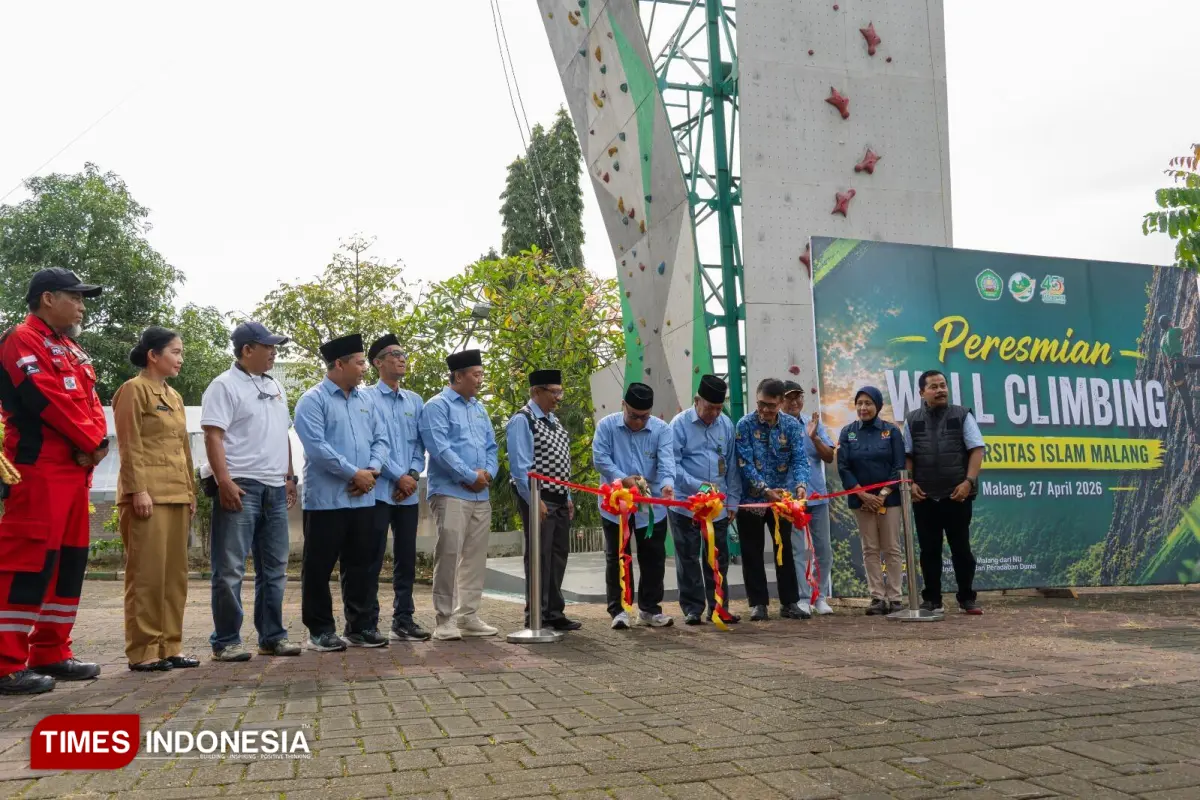 UNISMA Resmikan Wall Climbing Untuk Cetak Atlet Kelas Dunia