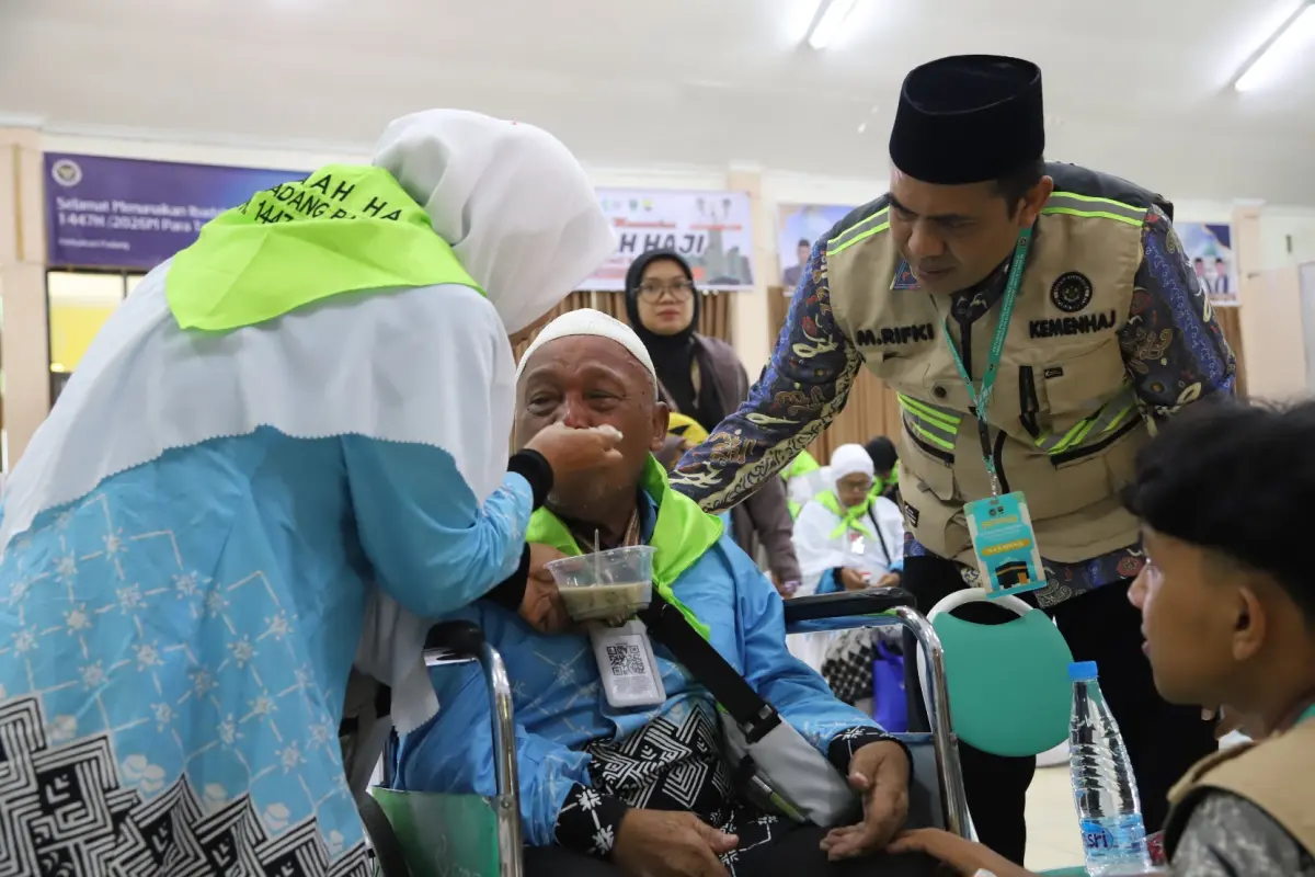 Jemaah Asal Padang Pariaman Merapat ke Asrama Haji, Lansia Jadi Prioritas Layanan