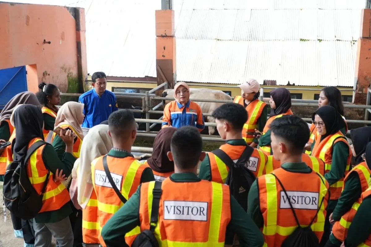 Integrasikan Teori dan Praktik, Mahasiswa Polbangtan Malang Belajar di BBPTUHPT Baturaden